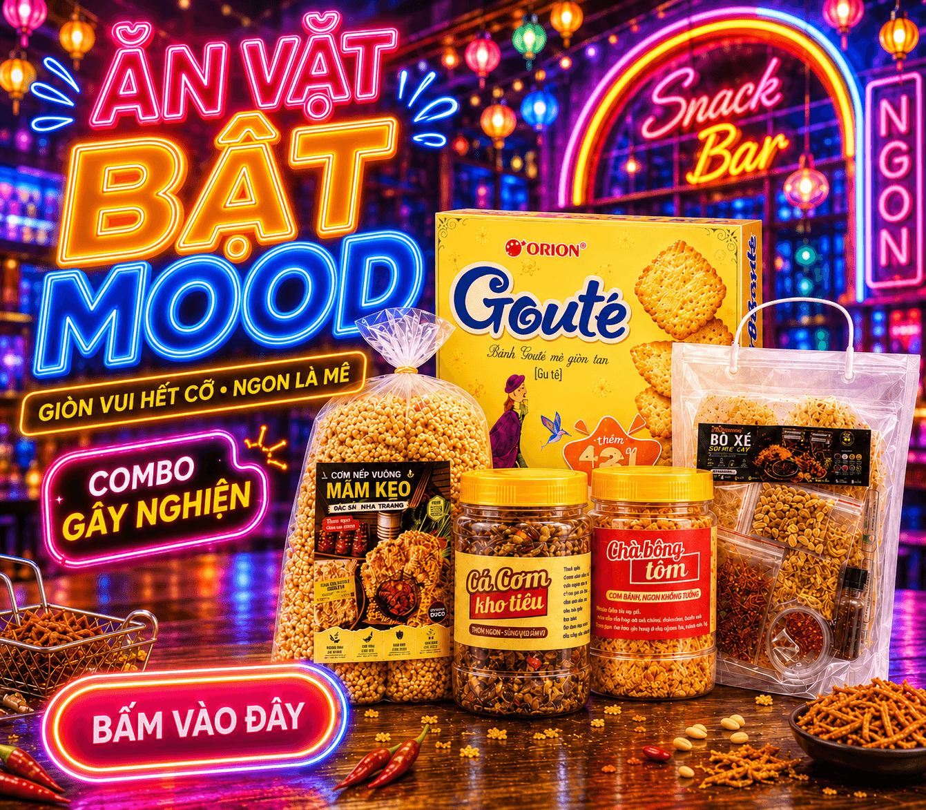 Đồ ăn vặt Mobile